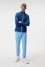 Ash Light Packable Jacket Estate Blue Men J.Lindeberg Clothing 66XF686 - Image 2