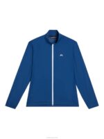 Ash Light Packable Jacket Estate Blue Men J.Lindeberg Clothing 66XF686 - Image 5