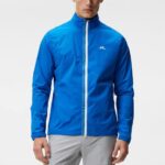 Ash Light Packable Jacket Lapis Blue Men J.Lindeberg Clothing 66XF709