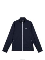Ash Light Packable Jacket Navy Men J.Lindeberg Clothing 66XF710 - Image 5