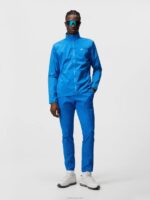 Ash Light Packable Print Jacket Lapis Bridge Swirl Men J.Lindeberg Clothing 66XF704 - Image 3