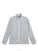 Ash Light Packable Print Jacket White Bridge Swirl Men J.Lindeberg Clothing 66XF705 - Image 5