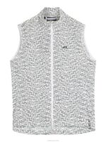 Ash Light Packable Print Vest White Bridge Swirl Men J.Lindeberg Clothing 66XF703 - Image 4