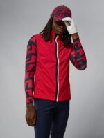 Ash Light Packable Vest Barbados Cherry Men J.Lindeberg Clothing 66XF2394