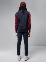 Ash Light Packable Vest Navy Men J.Lindeberg Clothing 66XF2393 - Image 2