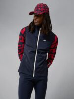 Ash Light Packable Vest Navy Men J.Lindeberg Clothing 66XF2393