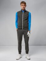 Ash Light Packable Vest Volcanic Ash Men J.Lindeberg Clothing 66XF2396 - Image 3