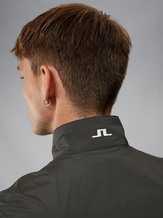 Ash Light Packable Vest Volcanic Ash Men J.Lindeberg Clothing 66XF2396 - Image 4