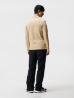 Asher Long Sleeve Polo Safari Beige Men J.Lindeberg Clothing 66XF960