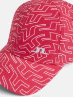 Asta Print Cap Azalea Bridge Swirl Women J.Lindeberg Accessory 66XF2000 - Image 2