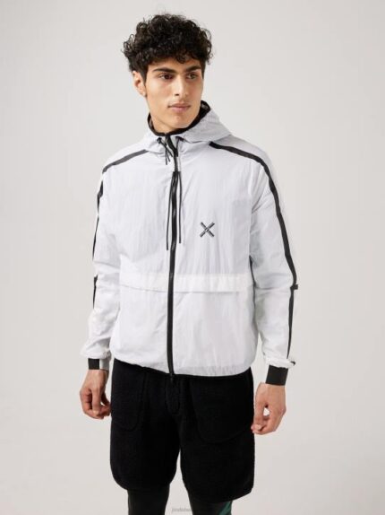 Aston Light Weight Jacket Whisper White Men J.Lindeberg Clothing 66XF2472