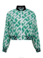 Audrey Golf Jacket Green 3D Bridge Monogram Women J.Lindeberg Clothing 66XF2859 - Image 5