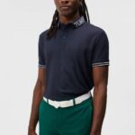 Austin Polo Navy Men J.Lindeberg Clothing 66XF49
