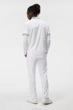 Austin Polo White Men J.Lindeberg Clothing 66XF48 - Image 2
