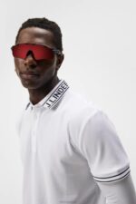 Austin Polo White Men J.Lindeberg Clothing 66XF48 - Image 4