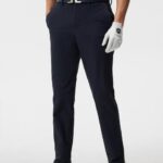 Axil Fleece Twill Pant Navy Men J.Lindeberg Clothing 66XF386