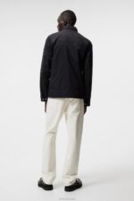 Bailey Poly Jacket Black Men J.Lindeberg Clothing 66XF929 - Image 2