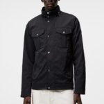 Bailey Poly Jacket Black Men J.Lindeberg Clothing 66XF929