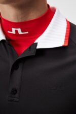 Banch Polo Black Men J.Lindeberg Clothing 66XF38 - Image 4