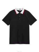 Banch Polo Black Men J.Lindeberg Clothing 66XF38 - Image 5