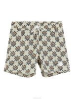 Banks Diamond Swim Trunks Safari Beige Men J.Lindeberg Clothing 66XF1119 - Image 4