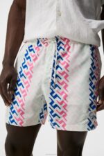 Banks Miami Swim Trunks Pink Painted Bridge Men J.Lindeberg Clothing 66XF1111 - Image 3