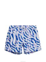 Banks Miami Swim Trunks Purple Painted Zebra Men J.Lindeberg Clothing 66XF1110 - Image 5