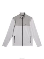 Banks Mid Layer Light Grey Melange Men J.Lindeberg Clothing 66XF498 - Image 5