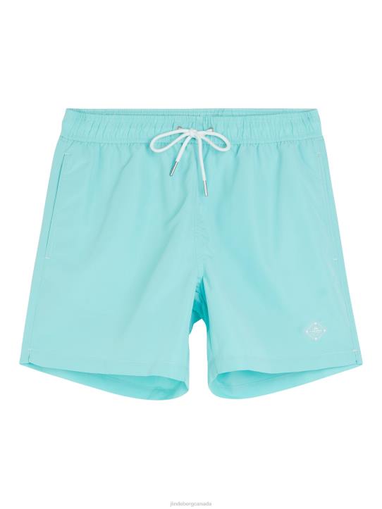 Banks Solid Swim Trunks Aqua Splash Men J.Lindeberg Clothing 66XF1115 - Image 4