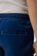 Banks Solid Swim Trunks Estate Blue Men J.Lindeberg Clothing 66XF1118 - Image 4