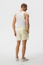 Banks Solid Swim Trunks Pear Sorbet Men J.Lindeberg Clothing 66XF1117