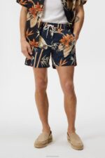 Banks Tropical Swim Trunks Navy Men J.Lindeberg Clothing 66XF1113