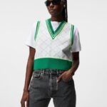 Barbados Knitted Vest White Women J.Lindeberg Clothing 66XF1837