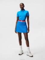 Barbara Polo Brilliant Blue Women J.Lindeberg Clothing 66XF1503 - Image 2