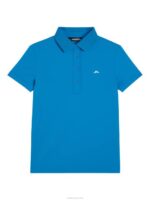 Barbara Polo Brilliant Blue Women J.Lindeberg Clothing 66XF1503 - Image 5