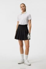 Barbara Polo White Women J.Lindeberg Clothing 66XF1504 - Image 2
