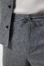 Baron Linen Structure Pants Navy Men J.Lindeberg Clothing 66XF1121 - Image 3