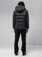 Barrell Down Jacket Black Men J.Lindeberg Clothing 66XF2412 - Image 2