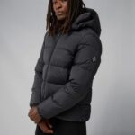 Barrell Down Jacket Black Men J.Lindeberg Clothing 66XF2412