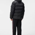 Barrell Down Jacket Black Men J.Lindeberg Clothing 66XF919