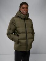 Barrell Down Jacket Forest Green Men J.Lindeberg Clothing 66XF2413