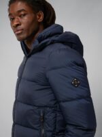 Barrell Down Jacket Navy Men J.Lindeberg Clothing 66XF2414 - Image 4
