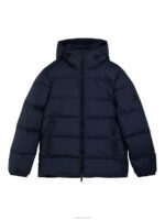 Barrell Down Jacket Navy Men J.Lindeberg Clothing 66XF2414 - Image 5