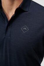 Bax Polo Navy Men J.Lindeberg Clothing 66XF14 - Image 4