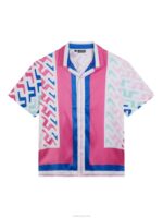 Bay Shirt Pink Painted Bridge Men J.Lindeberg Clothing 66XF140 - Image 5