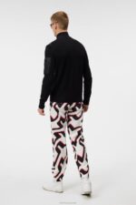 Beck Knitted Hybrid Jacket Black Men J.Lindeberg Clothing 66XF997 - Image 2