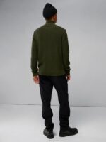 Beck Knitted Hybrid Jacket Forest Green Men J.Lindeberg Clothing 66XF2299 - Image 2