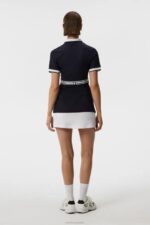 Belina Polo Navy Women J.Lindeberg Clothing 66XF1450 - Image 2
