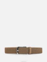 Ben Braided Elastic Belt Safari Beige Men J.Lindeberg Accessory 66XF1281