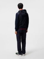 Ben Hybrid Knitted Jacket Navy Men J.Lindeberg Clothing 66XF1050 - Image 2